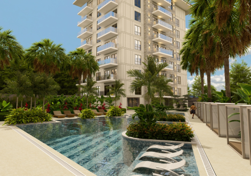 Роскошные апартаменты на стадии строительства рядом с пляжем