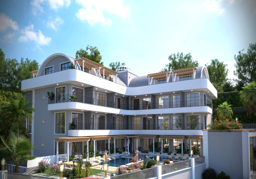 Продаются двухуровневые квартиры в жилом комплексе Bektaş Ga