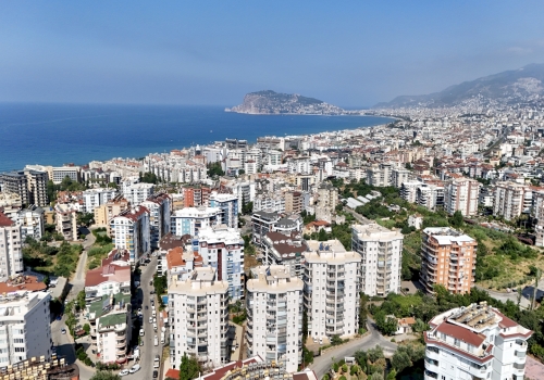 Furnished 1+1 Apartment for Sale with Sea & Castle View